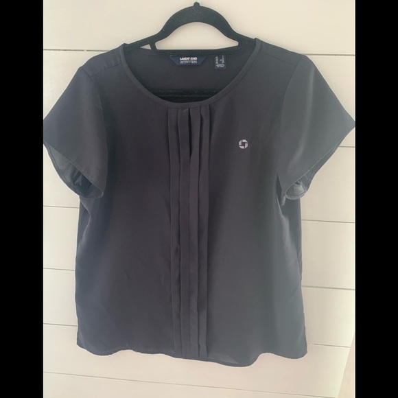 Chase blue blouse